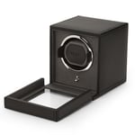 Wolf Cub Watch Winder 1 ur Sort Imiteret Læder 461103 - Unisex - Synthetic leather