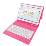 E-Vitta Keytab Étui avec Clavier pour Tablette 7" à 8" USB Rose