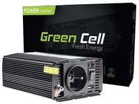 Green Cell -jännitemuuntaja, 24 V - 230 V 300W / 600W, modifioitu siniaalto