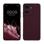 Matte TPU Case for Xiaomi Poco C65 Redmi 13C - Bordeaux Violet 