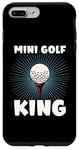 Coque pour iPhone 7 Plus/8 Plus Mini joueur amateur de golf King Lover pour homme et garçon