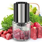 Mini Food Chopper,  Small Food Processor Meat Grinder, Electric Dicer for