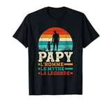 Fête des Grands-Pères - L'Homme Le Mythe La Légende Papy T-Shirt