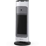 Pro Breeze® 2000W Ceramic Tower Fan Heater - Energy Saving Electric Heater with