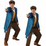 Adults Newt Scamander Costume Fantastic Beasts Fancy Dress Book Week Adult Outfi