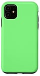 iPhone 11 Simple Mint Green Color Case