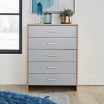 Stratford Chest of 5 Drawers Bedroom Storage Unit