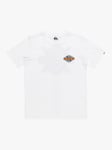 Quiksilver Kids' Logo Rainmaker Short Sleeve T-Shirt, White