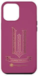 Coque pour iPhone 12 Pro Max Wicked Movie Logo Glinda Pink And Gold Wand