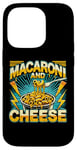 Coque pour iPhone 14 Pro Macaroni and Cheese Heavy Metal World Tour Hardcore Music