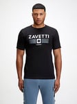 Zavetti Canada Ovello 2.0 Chevron T-shirt - Black, Black, Size S, Men