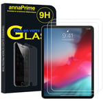 Lot 2 Films Vitre Verre Trempé de protection d'écran pour Apple iPad Pro 11 (2018) 11.0 A1934 A1979 A1980 A2013 - TRANSPARENT