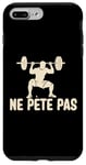 Coque pour iPhone 7 Plus/8 Plus Ne Pète Pas Squat Amusant Muscu Cadeau Anniversaire Gym