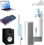 Kit de nettoyage électronique 7 en 1 pour clavier avec brosse, stylo de nettoyage 3 en 1 pour Airpods Pro, kit de nettoyage multifonction pour casque, clavier, ordinateur portable, MacBook, moniteur