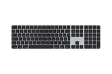 Apple Magic Keyboard with Touch ID and Numeric Keypad - tastatur - QWERTZ - tysk - sorte taster Indgangsudstyr