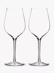 Waterford Crystal Elegance Sauvignon Blanc Wine Crystal Glasses, 430ml, Set of 2, Clear