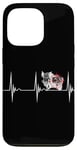 iPhone 13 Pro Wild Boar Hunting Razorback Target Heartbeat EKG Pulse Beat Case