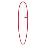 Planche de Surf torq epoxy tet 8.0 longboard Rouge rail Mini malibu