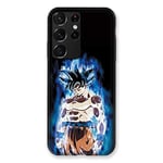 Coque pour Samsung Galaxy S21 Ultra Manga Dragon Ball Sangoku Noir