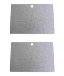 LOT de 2 Plaque mica micro onde 100x70 mm DAEWOO 3511403800 5395646