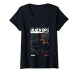 Womens Call Of Duty The Truth Lies Black ops Silhouette Chest Logo V-Neck T-Shirt