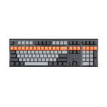 Varmilo VBS108 Lure Bot:Lie Dye Sub PBT Bluetooth and Wireless Triple Mode Mechanical Keyboard - Cherry MX Brown