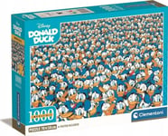 Clementoni Cle Puzzle 1000 Impossible Donald Duck 39799