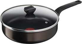 Tefal Easy Cook & Clean B5543202 Nc Frying Pan 24 cm + Lid, Suitable for All in