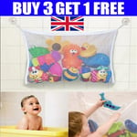 🔥 Large Kids Baby Bath Toy Tidy Organiser Mesh Net Storage Bag Holder Bathroom