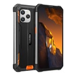 Blackview BV8900 Pro - Smartphone Robuste - Écran 6.5'' - Mémoire 8/256 go - Batterie 10 000 mAh Longue Durée, Charge Rapide - Caméras 16 MP/64 MP/8 MP - Orange