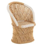 Fauteuil Enfant en Bambou "Smocla" 78cm Naturel