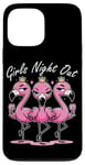 iPhone 13 Pro Max Cute Pink Flamingos Girls Night Out for Friends Flamingo Case