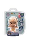 Cicciobello Amicicci Animal Cuties Dog Girl, Mini Personnage avec Casquette d'animal et Queue sur la Couche, pour Filles à partir de 3 Ans, CC038500, Giochi Preziosi