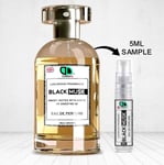 Black Musk Eau De Parfum Unisex Long Lasting Luxury Perfume Spray (SAMPLE) UK