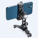 Rail coulissant Portable et pliable en métal",pour voiture,réglable pour iPhone,Huawei,Smartphones,caméra sans miroir,"vidéo Gopro - Type Track a Phone Holder