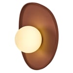 Ledvance - Clay Nest - Vägglampa - Brun