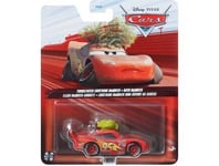 Voiture de course Flash Mcqueen Arbuste, Metal 1:55 - Vehicule Cars Disney