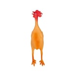 Record - Jeu en Latex pour Chiens Poule avec Squeaker - Jouet Interactif pour Animaux - Réaliste Forme de Poule - Matériau Résistant - Taille: 45cm