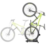 CyclingDeal Support vertical pour vélo - Support vertical et horizontal de qualité supérieure - Pour ranger les vélos de route dans le garage ou la maison - Tailles jusqu'à 73,7 cm, vertical et