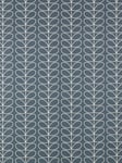 Orla Kiely Linear Stem Made to Measure Curtains or Roman Blind, Grey