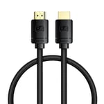 Baseus HDMI Till HDMI Adapter Kabel 0.5 m - Svart