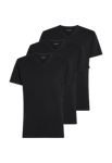 Calvin Klein 3 Pack T-shirts, V-neck Svart