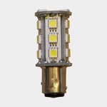 LED 2-polig Bay15d 10-30V 18dioder