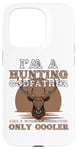 Coque pour iPhone 15 Pro Parrain de chasse pour homme Chasse drôle Chasseur de cerf