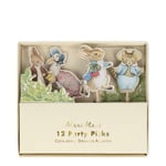 PETER RABBIT & Friends Party Food Picks Baby Shower, Christening or Birthday