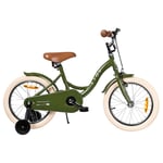 Stoy 16" Vintage Cykel Army Green | Grön | 5-7