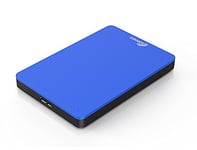 Sonnics 320GB Blue External Portable Hard drive USB 3.0 super fast transfer speed for use with Windows PC, Apple Mac, Smart tv, XBOX ONE & PS4