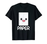 Rock Paper Scissors Group Halloween Costume Paper T-Shirt