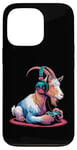 iPhone 13 Pro Goat Stuffed Animal Goat Costume Kids Headphones Video Game Case