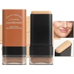 Foundation Stick för Ansikte, Multifunktionell Foundation Stick med Inbyggd Foundationborste, Lättbyggbar Medium till Full Täckning color 01